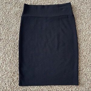 Medium black Lularoe Cassie skirt Like New